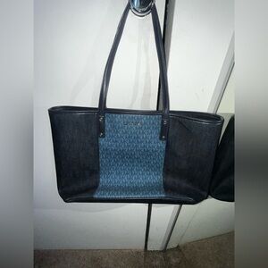 Michael Kors blue/denim tote bag